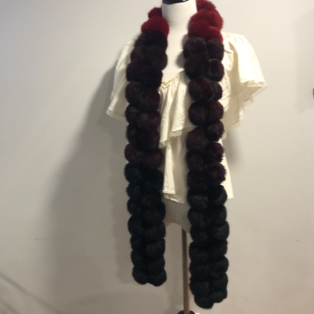 Lord and Taylor Rabbit Fur Stole